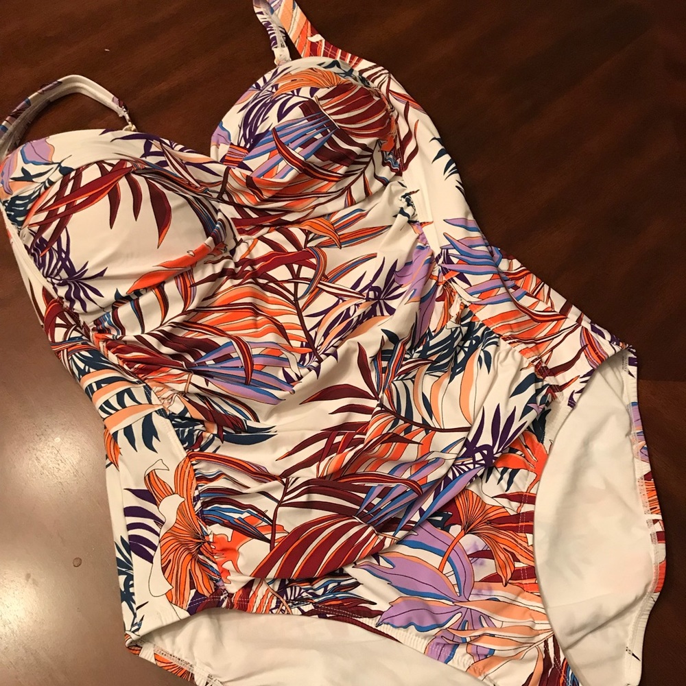 La Blanca One Piece Floral One Piece